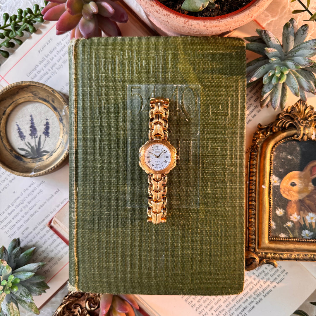 Gold Seiko Watch