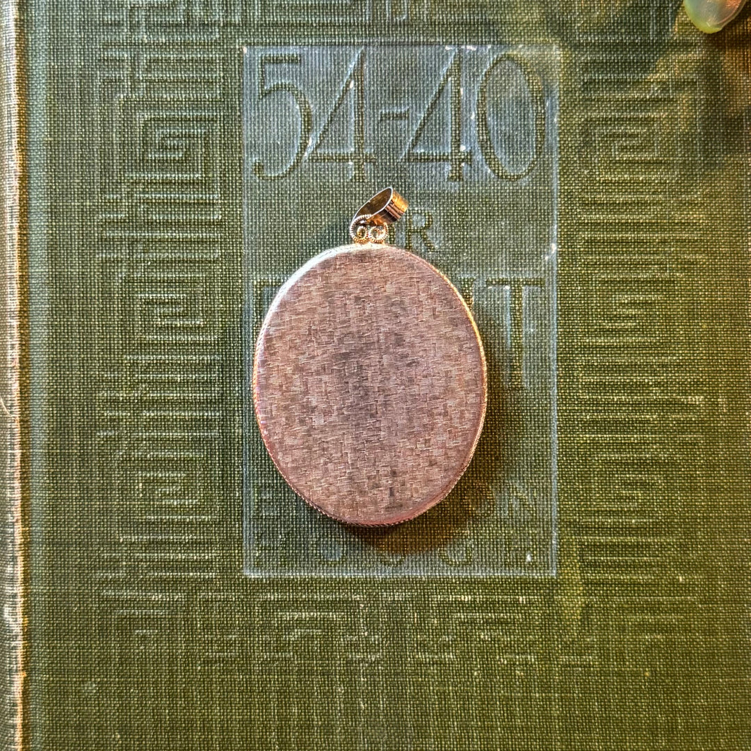 Gold Floral Locket