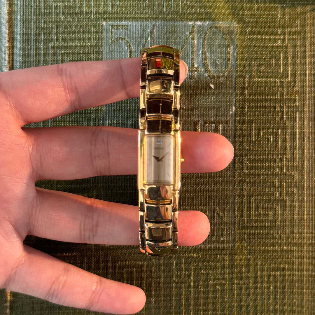 Gold Seiko Watch