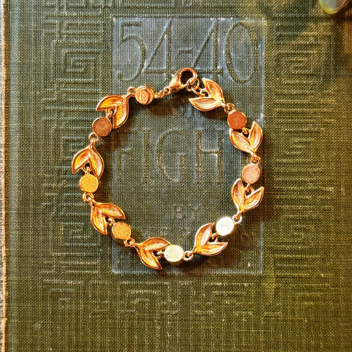Gold Leaf Bracelet