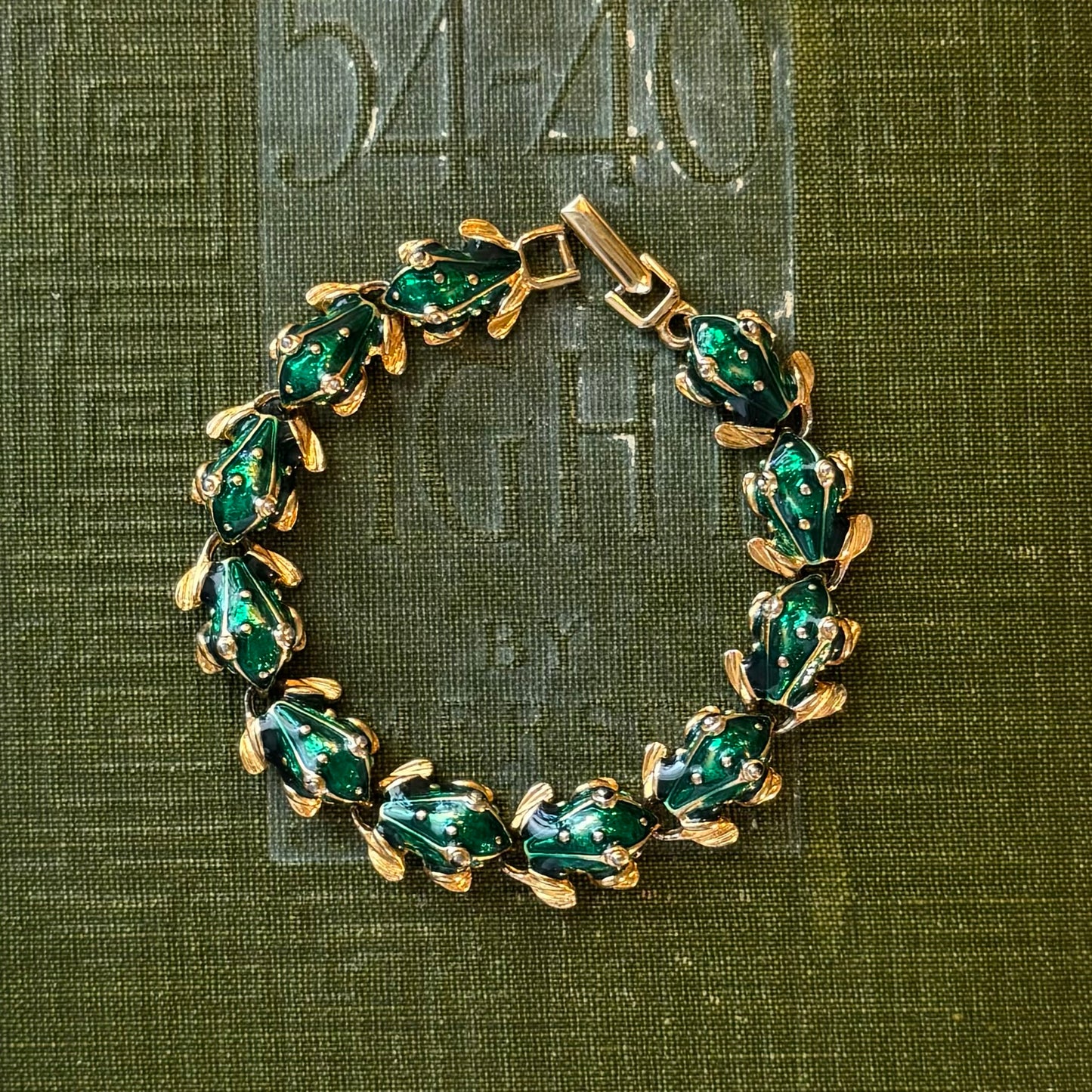 Gold Frog Bracelet