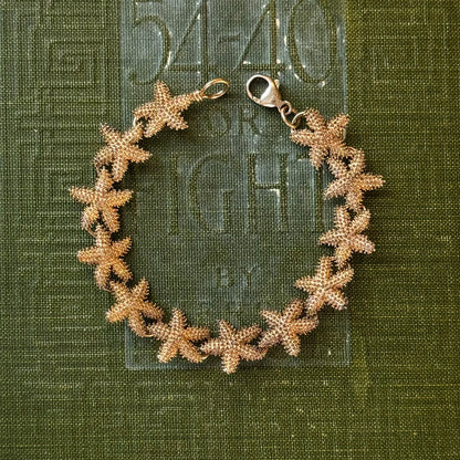 Gold Starfish Bracelet