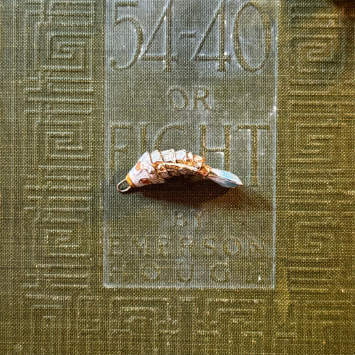 Gold Koi Fish Pendant