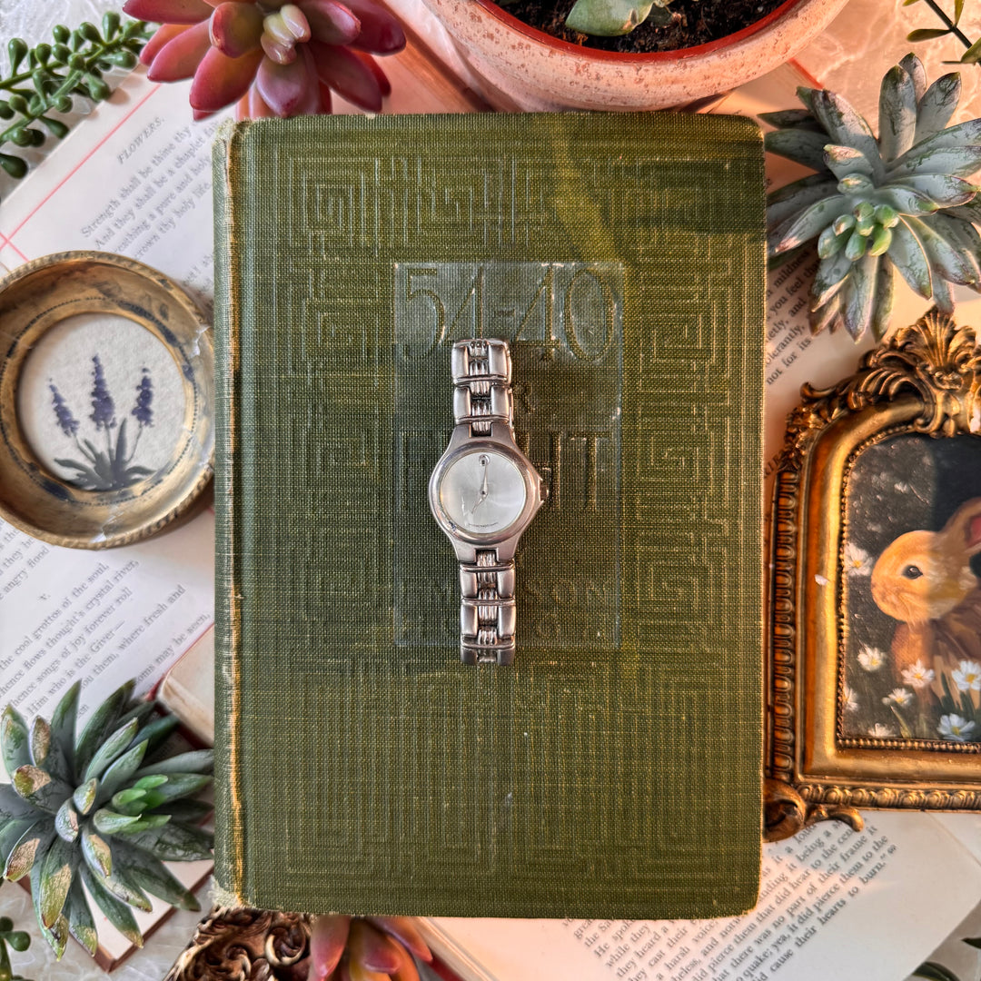 Silver Authentic Movado