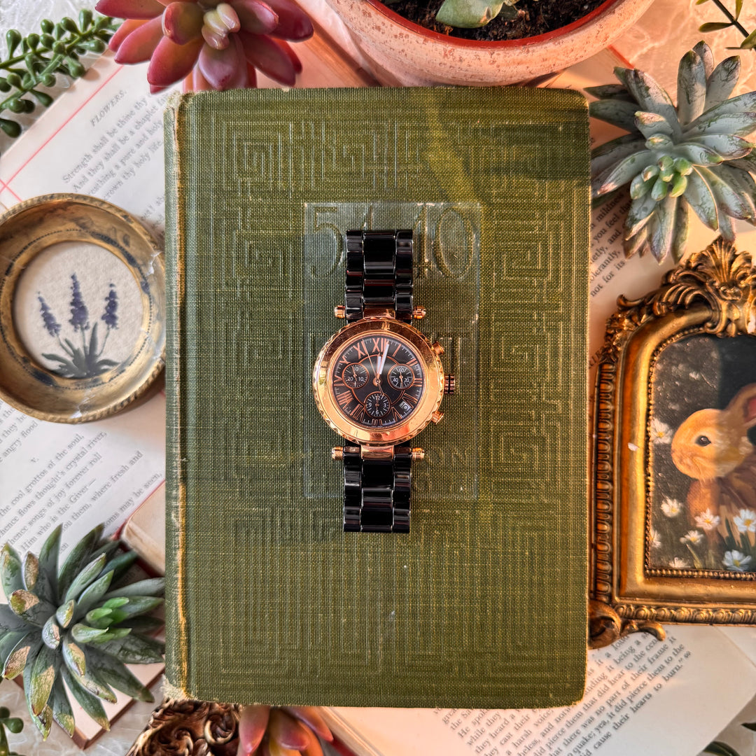 Two Tone Watch Bronzo Italia