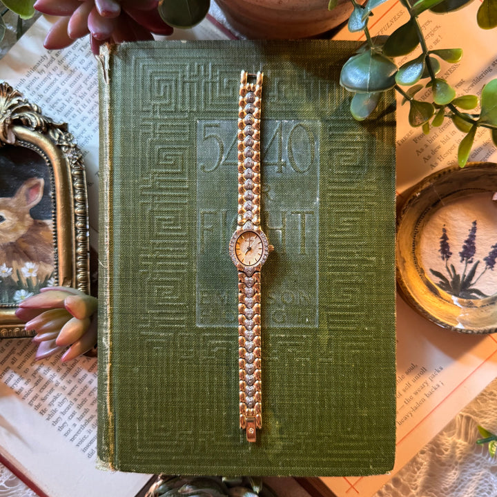 Two Tone Heart Watch