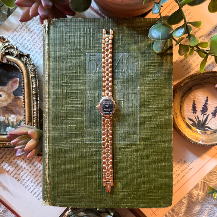 Two Tone Heart Watch