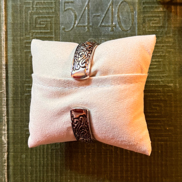 Gold Ornate Cuff Watch