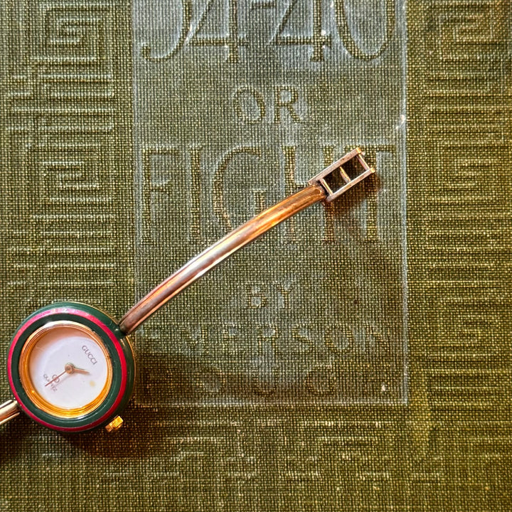Gold Gucci Bezel Watch