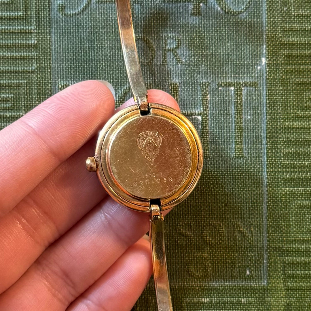 Gold Gucci Bezel Watch