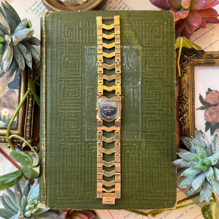 Gold Heart Watch