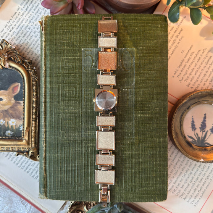 Gold Enamel Watch