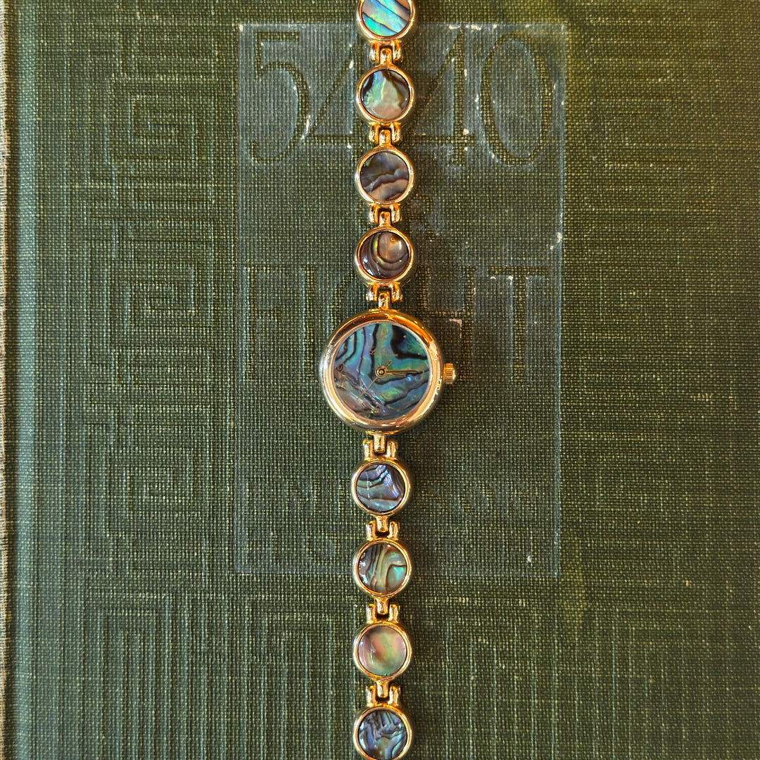 Gold Abalone Watch