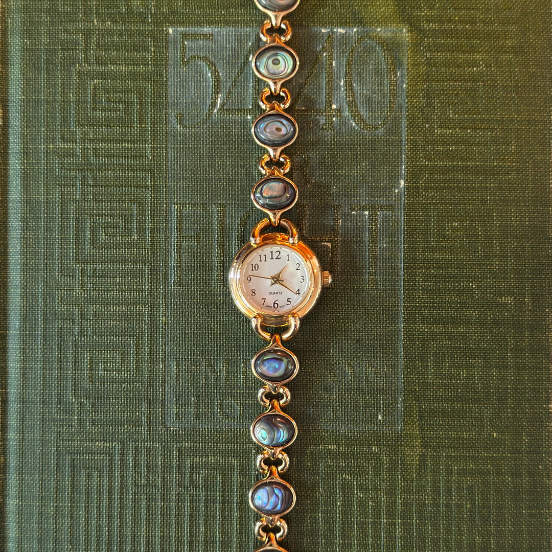 Gold Abalone Watch