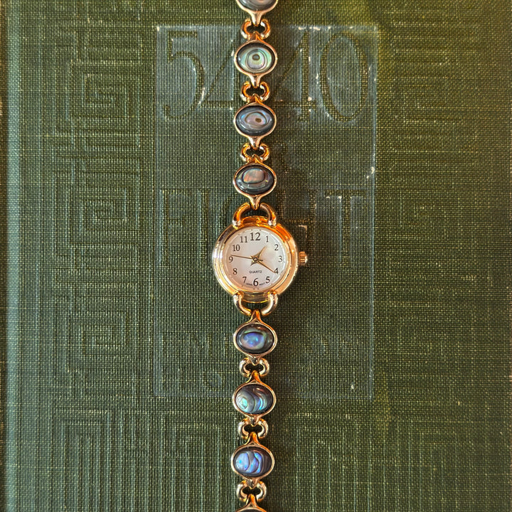 Gold Abalone Watch
