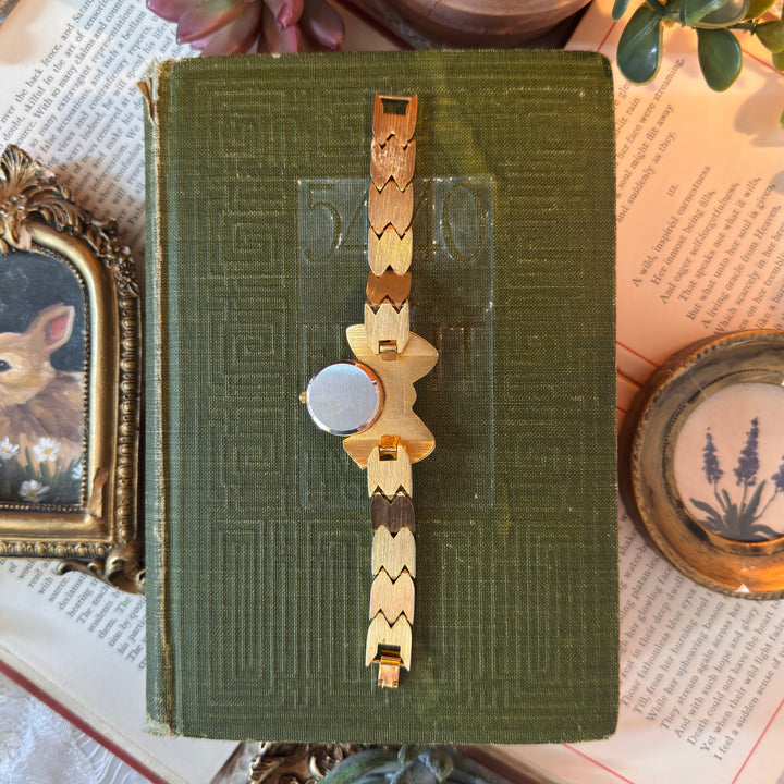 Repurposed Gold Bow Watch