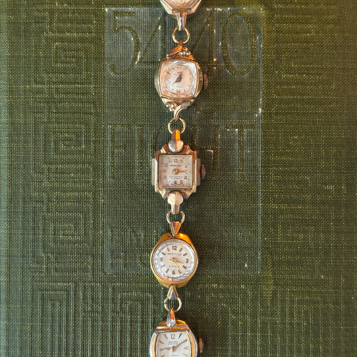 Repurposed Gold Antique Face Watch