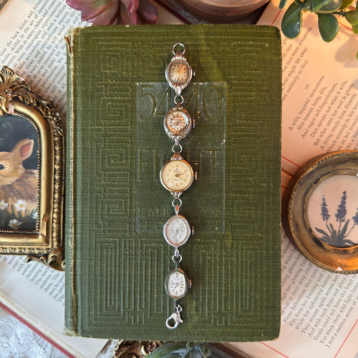 Repurposed Gold/Silver Antique Face Watch