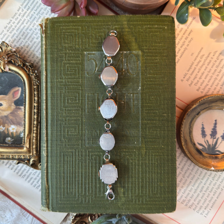 Repurposed Gold/Silver Antique Face Watch