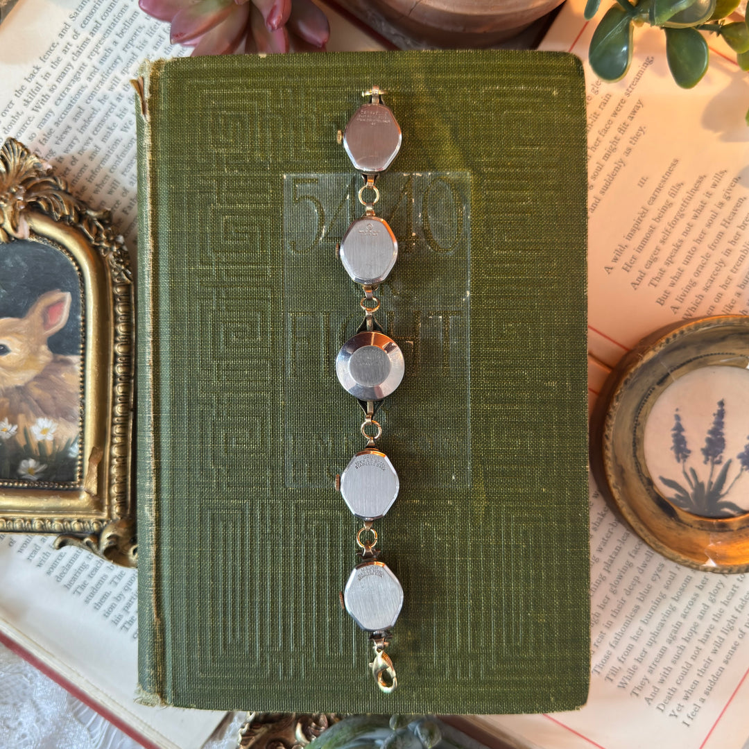 Repurposed Gold Antique Face Watch