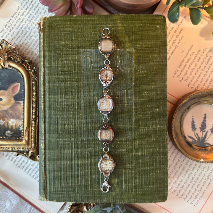 Repurposed Gold/Silver Antique Face Watch