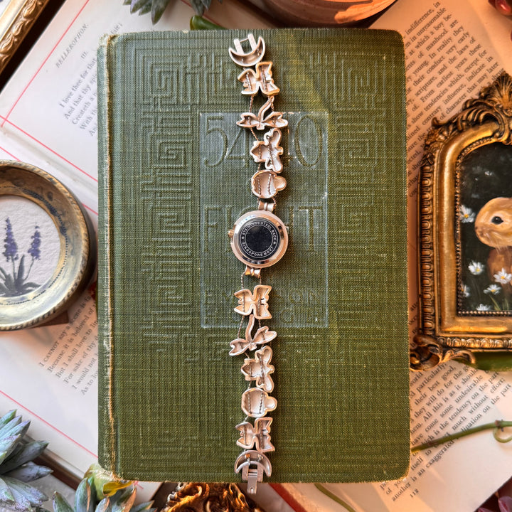 Gold Insects Charm Watch
