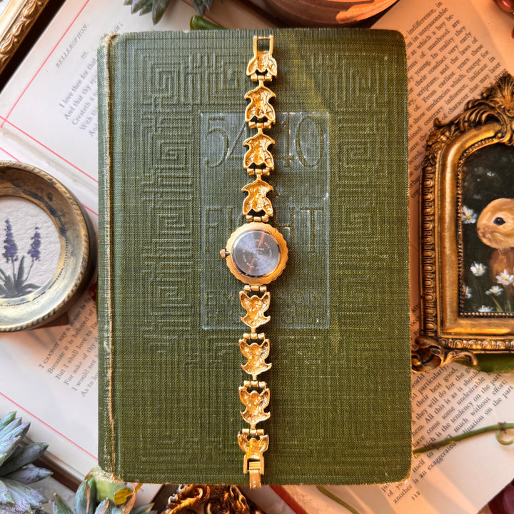 Gold Cherub Watch
