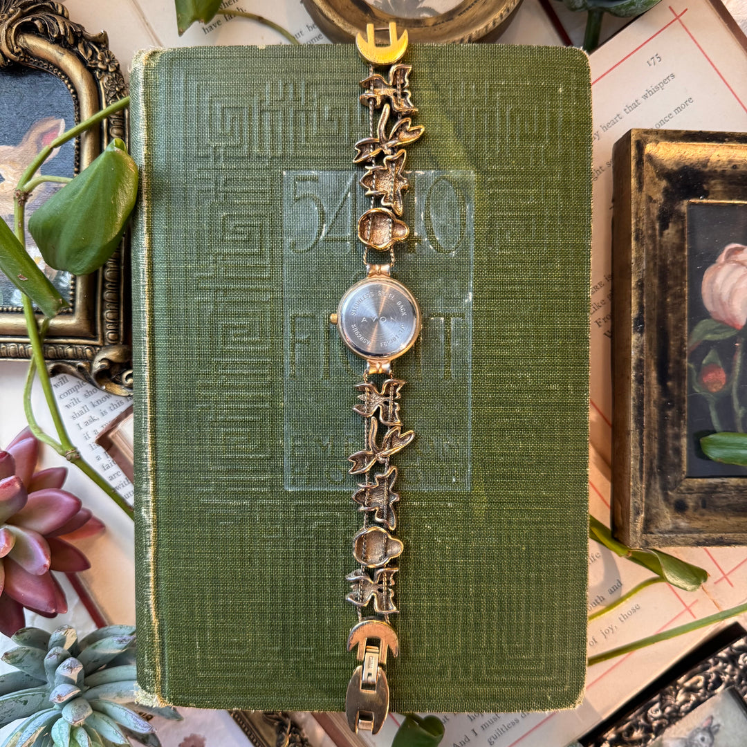 Gold Insect Charm Watch