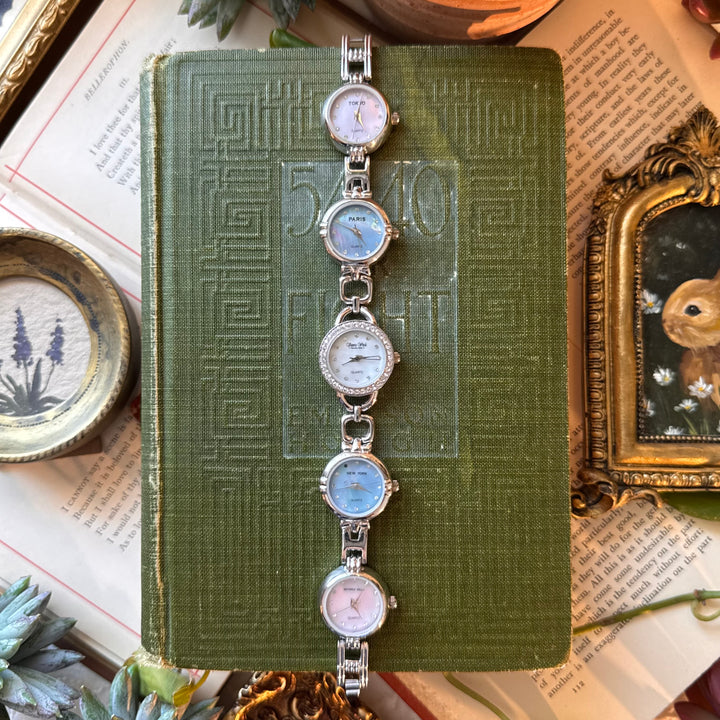 Silver Multiface Watch