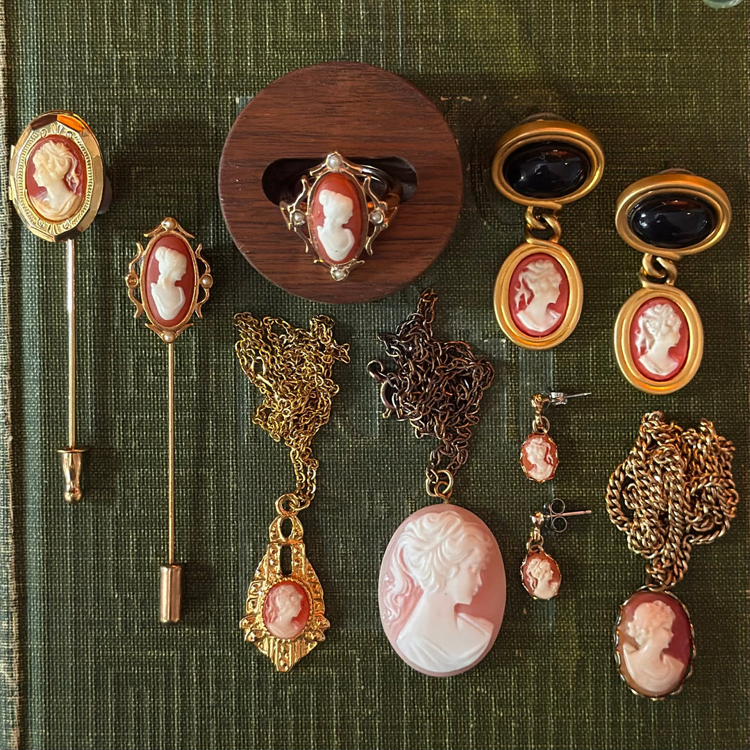 Gold Cameo Jewelry