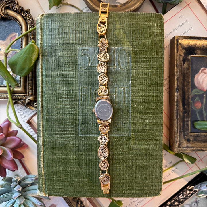 Gold Charm Watch