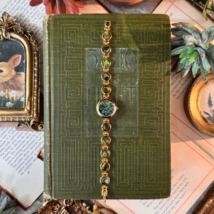 Gold Abalone Watch