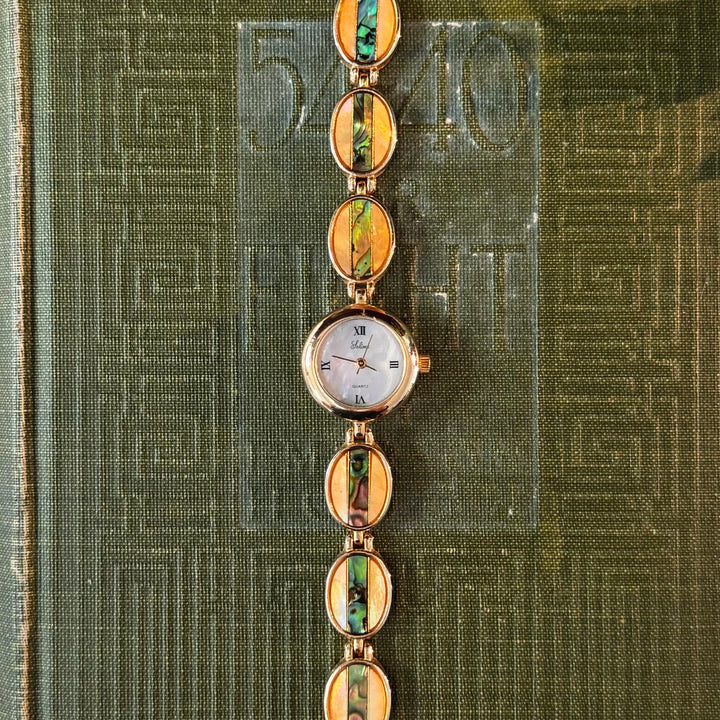 Gold Abalone Watch