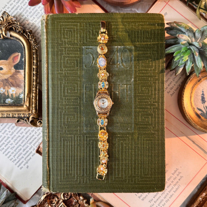 Gold Charm Watch