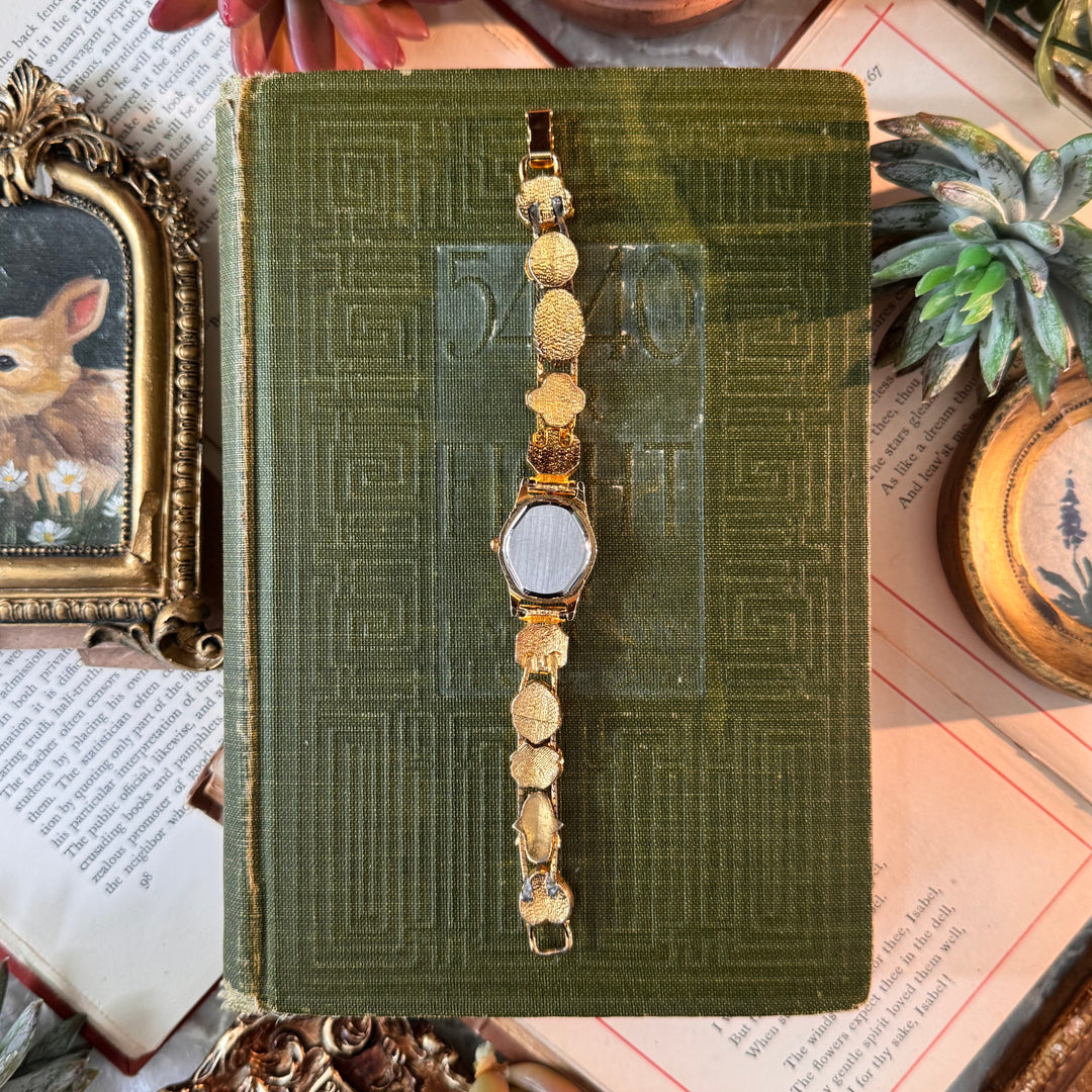 Gold Charm Watch