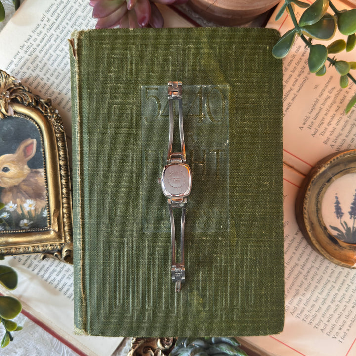 Silver Watch with Silver Face