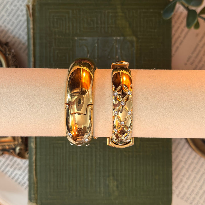 Gold Rhinestones Watches