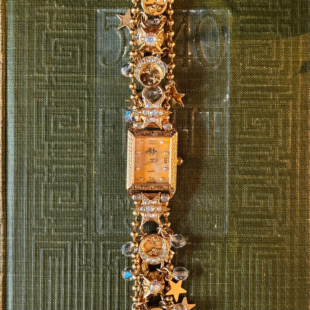 Extremely Rare Kirks Folly Celestial Charm Watch