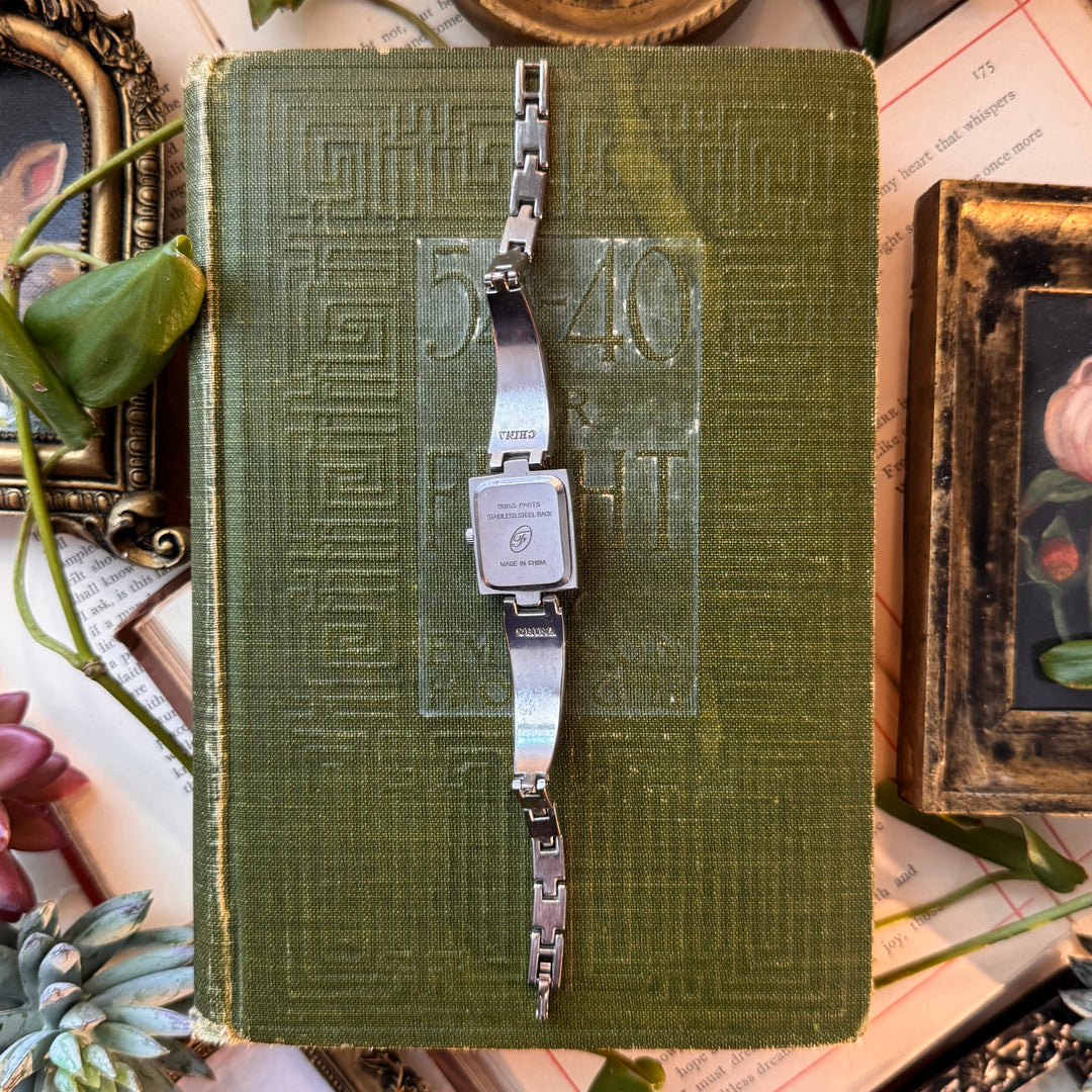 Silver Heart Watch