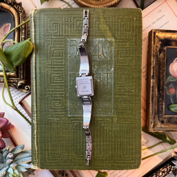 Silver Heart Watch