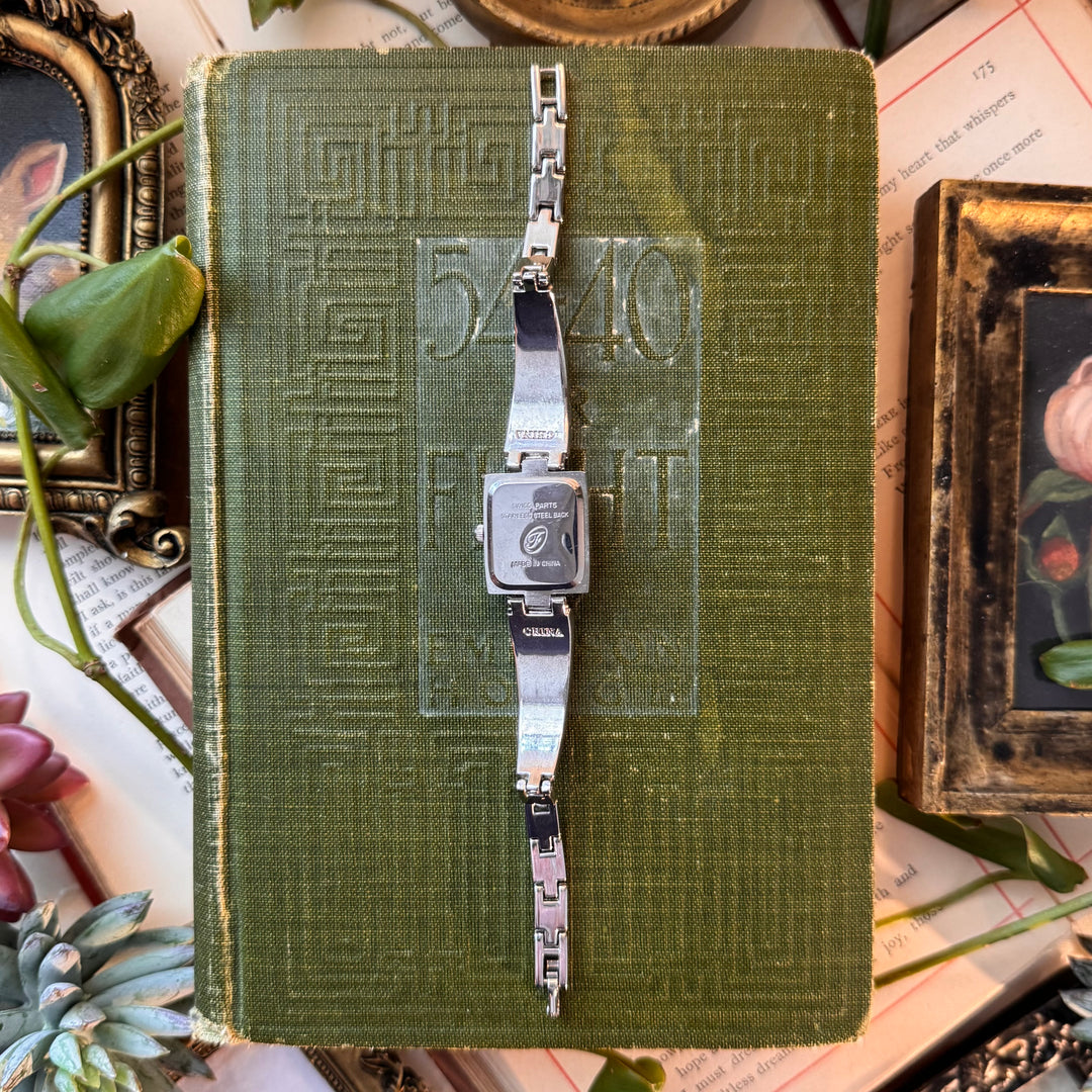 Silver Heart Watch