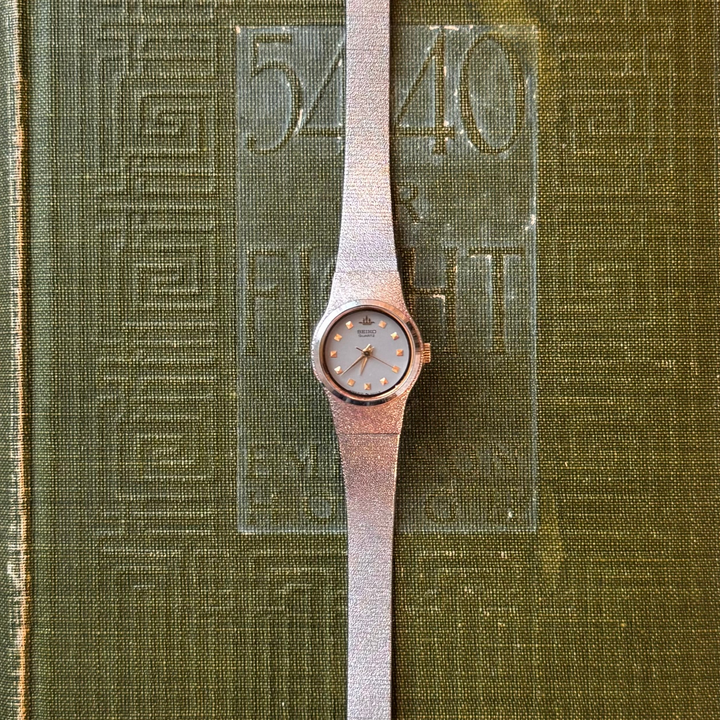 Two Tone Seiko Watch