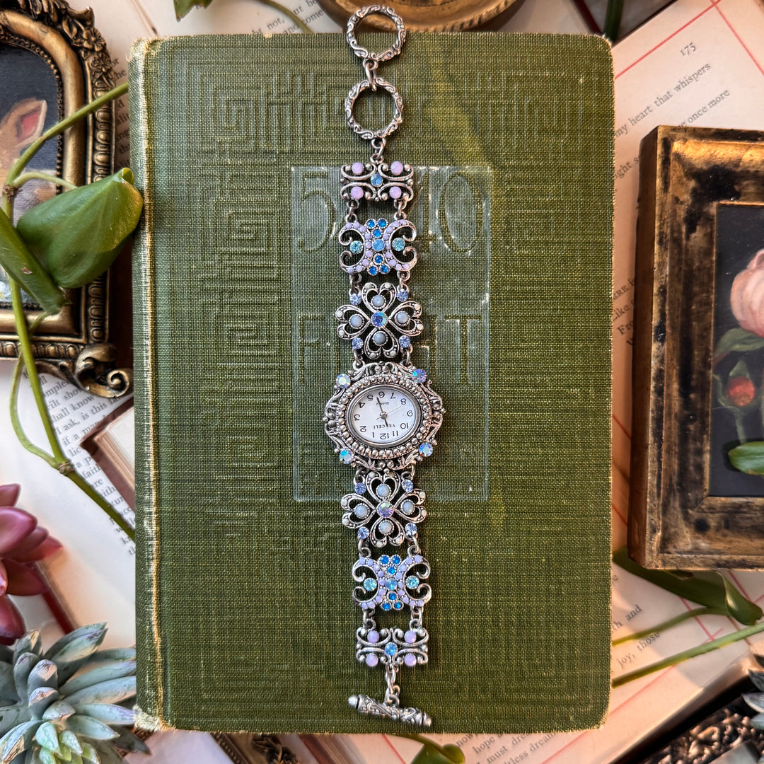 Silver Ornate Watch