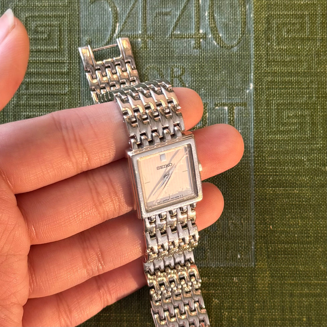Silver Seiko Watch