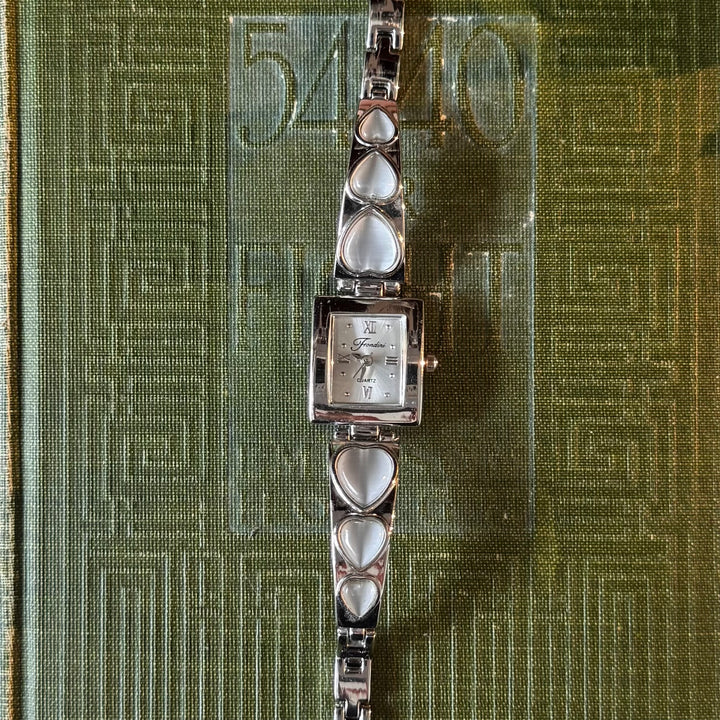 Silver Heart Watch