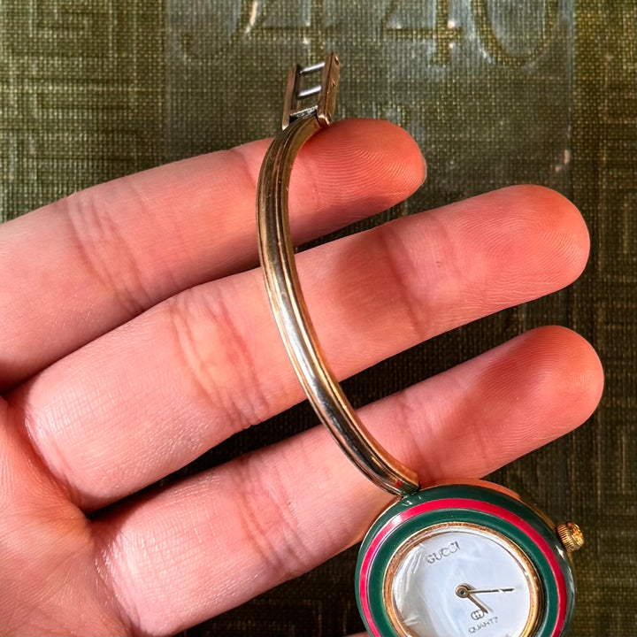 Gold Gucci Bezel Watch