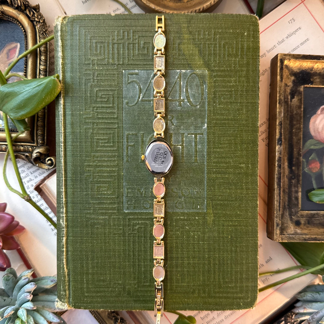 Gold Cameo Watch