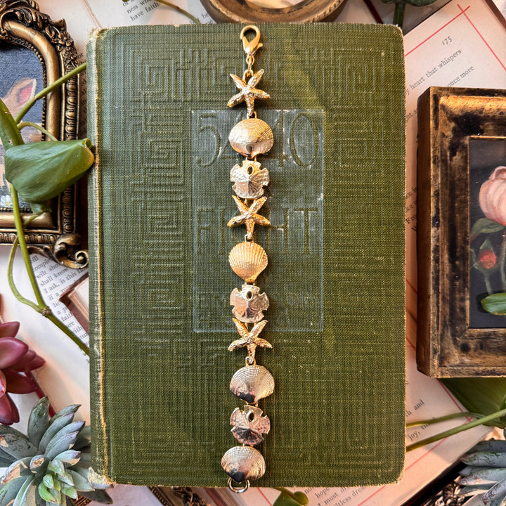 Gold Beach Theme Bracelet