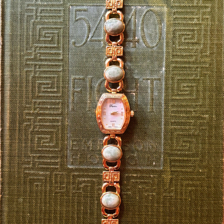 Gold Jade Watch