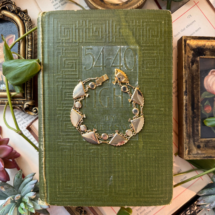 Gold Fan Bracelet